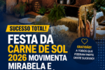 Festa da Carne de Sol 2026 de Mirabela MG