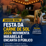 Festa da Carne de Sol 2026 de Mirabela MG